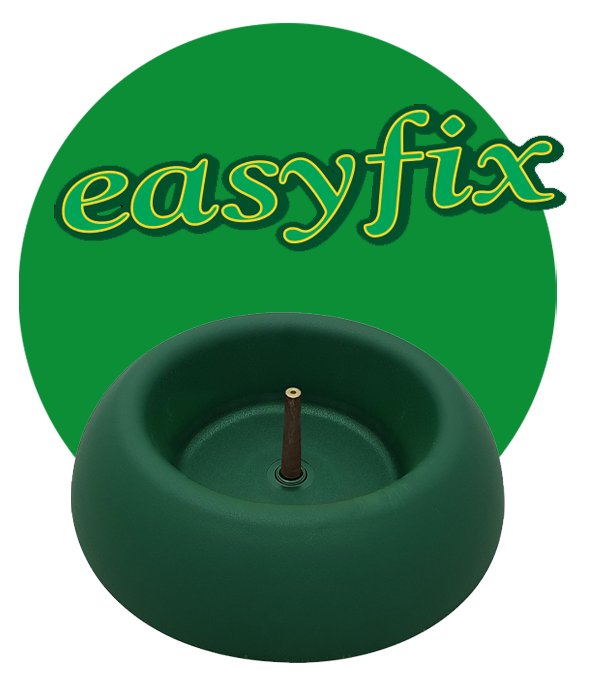 Groene Easyfix-kerstboomstandaard